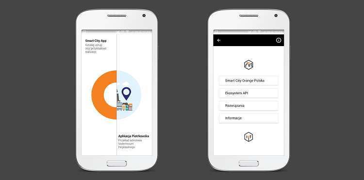 Aplikacja Smart City App Orange Polska