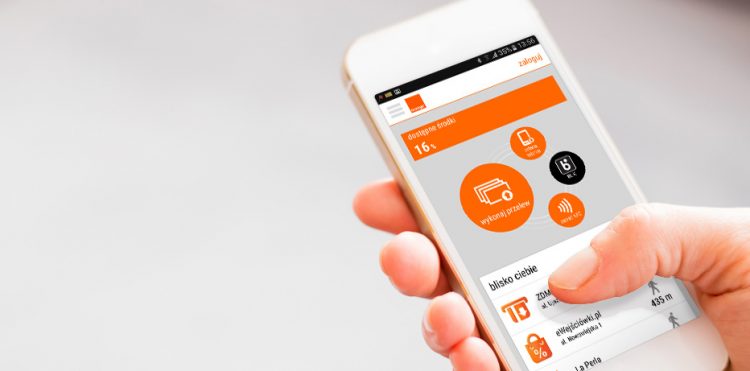 Orange Finanse produkty bankowe dostarcza mBank aplikacja mobilna