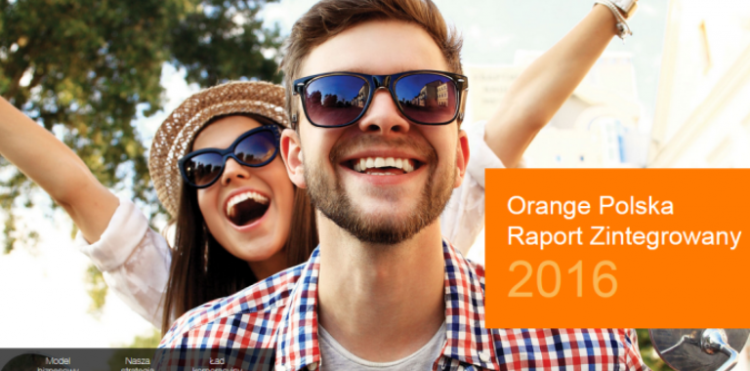 Raport zintegrowany Orange Polska nagrodzony