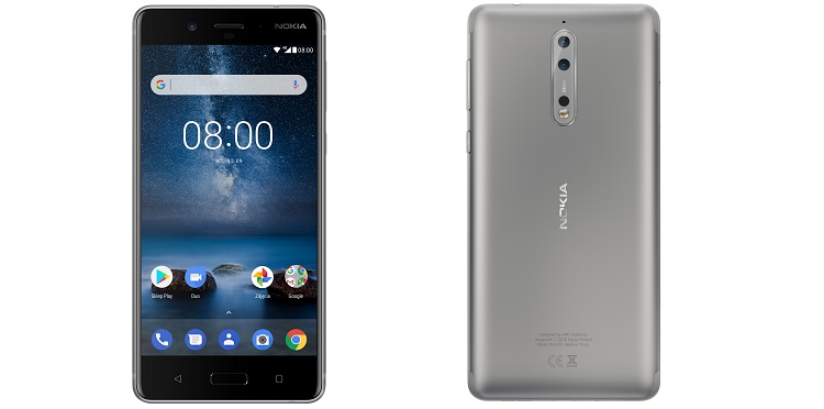 Nokia 8 dual SIM w ofercie Orange Polska - front i plecki