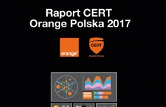 Infografika podsumowująca Raport CERT Orange Polska 2017