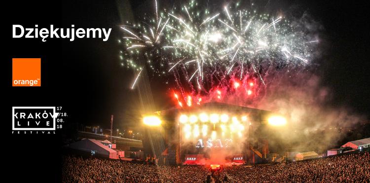 Ponad 50 tysięcy osób bawiło się na Kraków Live Festival 2018