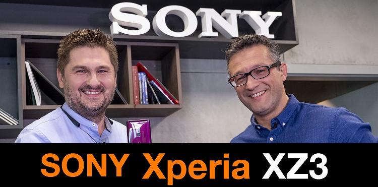 Multimedialny Sony Xperia XZ3 ze świetnymi gadżetami tylko w Orange