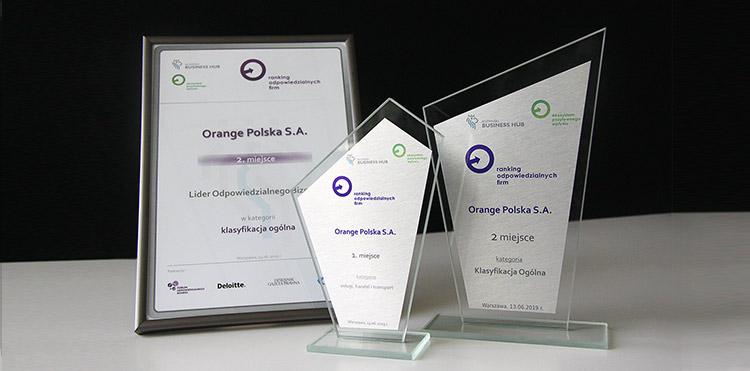 Ranking Odpowiedzialnych Firm – Orange Polska na podium