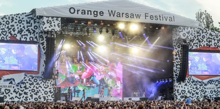 Ponad 60 tys. fanów na Orange Warsaw Festival 2019