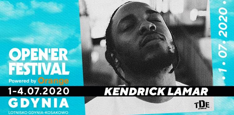 Kendrick Lamar headlinerem Open’er Festival powered by Orange 2020