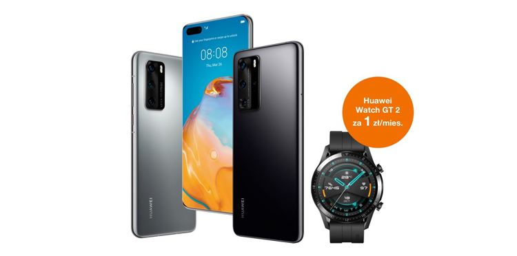 Mamy premierowy Huawei P40 i P40 Pro+Huawei Watch GT 2 za 1 zł