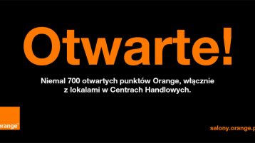 Prawie 700 salonów Orange w całej Polsce