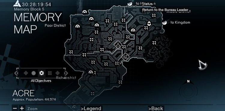 assassin's creed 1 mapa