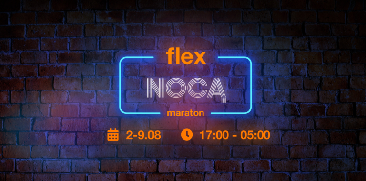 Rusza maraton promocji Flex Nocą