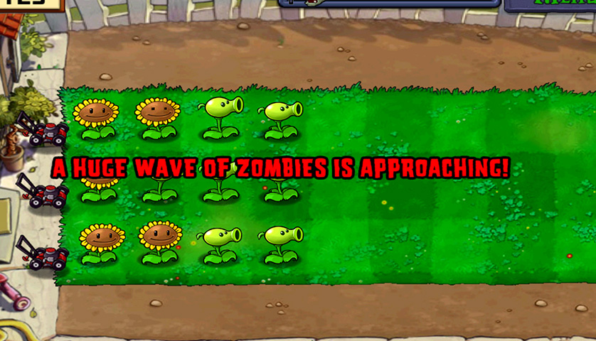 plants vs zombies gry