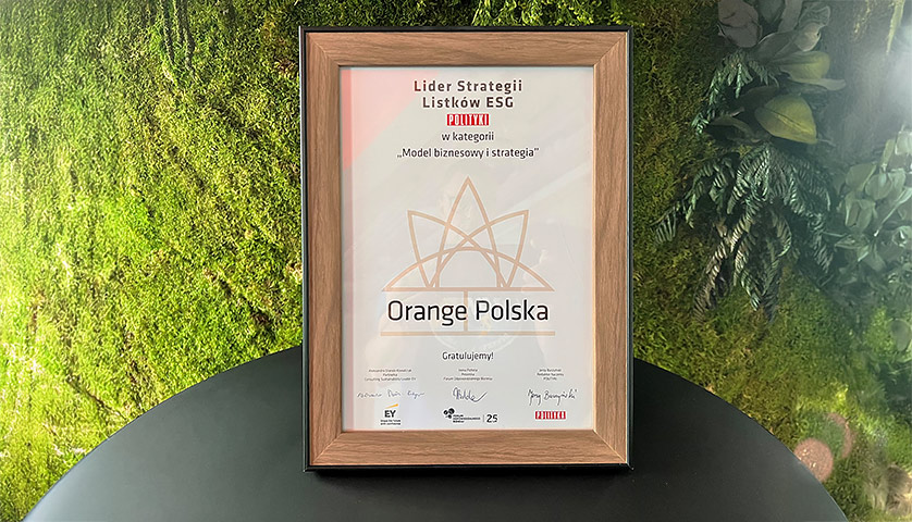 Nasza strategia ESG doceniona