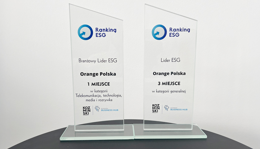 Orange wśród najbardziej odpowiedzialnych firm