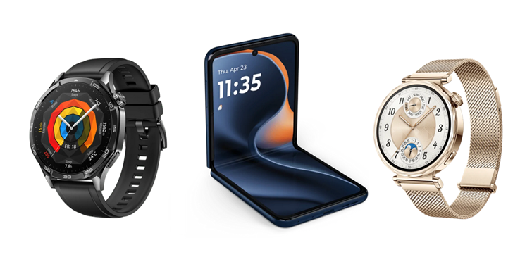Letnie obniżki: Huawei Watch GT5, motorola razr 60 i akcesoria