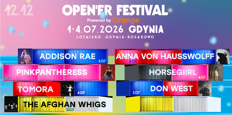 Addison Rae, PinkPantheress, TOMORA i inni na Open’erze 2026