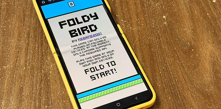 samsung foldy bird fold flip
