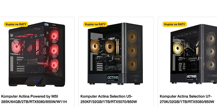 komputery pc orange market